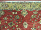 6.5' X 7' Vintage Handmade Egypt Agra Wool Rug Carpet Square Beauty - Jewel Rugs