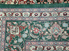 8' X 10' Vintage Fine Handmade India Jaipur Wool Rug Hand knotted Carpet Red - Jewel Rugs