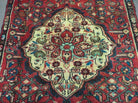 3' X 10' Antique Handmade Turkish Wool Rug Veg Dye Runner Red Nice - Jewel Rugs