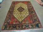 4' X 7' Antique Handmade Turkish Sivas Wool Rug Camel Hair Nice # 111 - Jewel Rugs