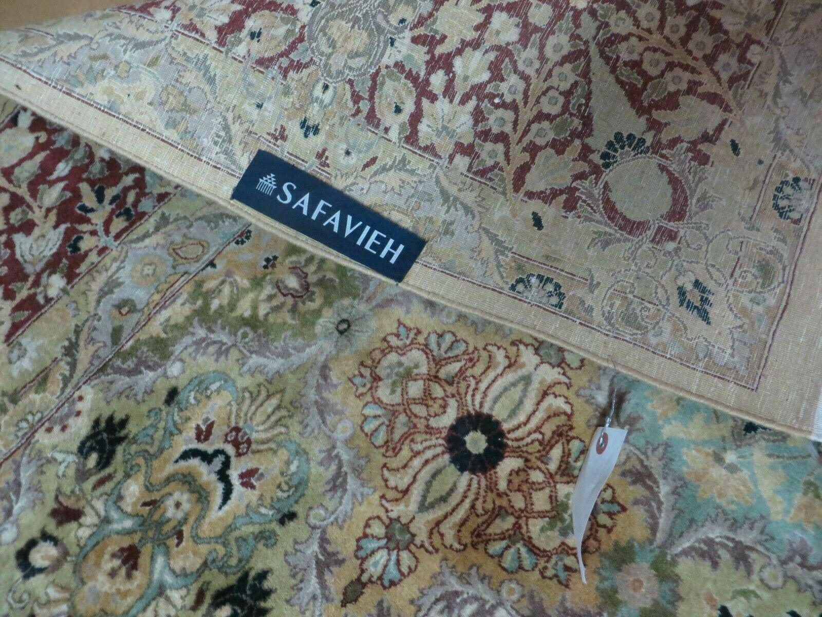 8' X 10' Safavieh Handmade Pakistan Oriental Floral Wool Rug Hand Knotted Organic - Jewel Rugs