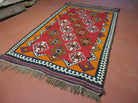 5' X 8' Antique Turkish Kilim Handmade Flat Weave Wool Rug Veg Dye Nice - Jewel Rugs