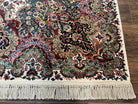 8.8 x 10.6 Karastan Rug Floral Kirman #742, Wool Karastan Carpet, Vintage Karastan Rugs, Original 700 Series, Discontinued, Oriental Rug - Jewel Rugs