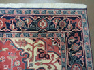 6' X 9' Vintage Handmade Indian Medallion Wool Rug Veg Dyes Nice # M702 - Jewel Rugs