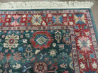 5' 9" X 9' Karastan Kuba Pattern 700 / 797 Wool rug American Made Nice - Jewel Rugs