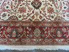 7' X 10' Vintage Handmade India Floral Oriental Wool Rug Hand knotted Carpet - Jewel Rugs