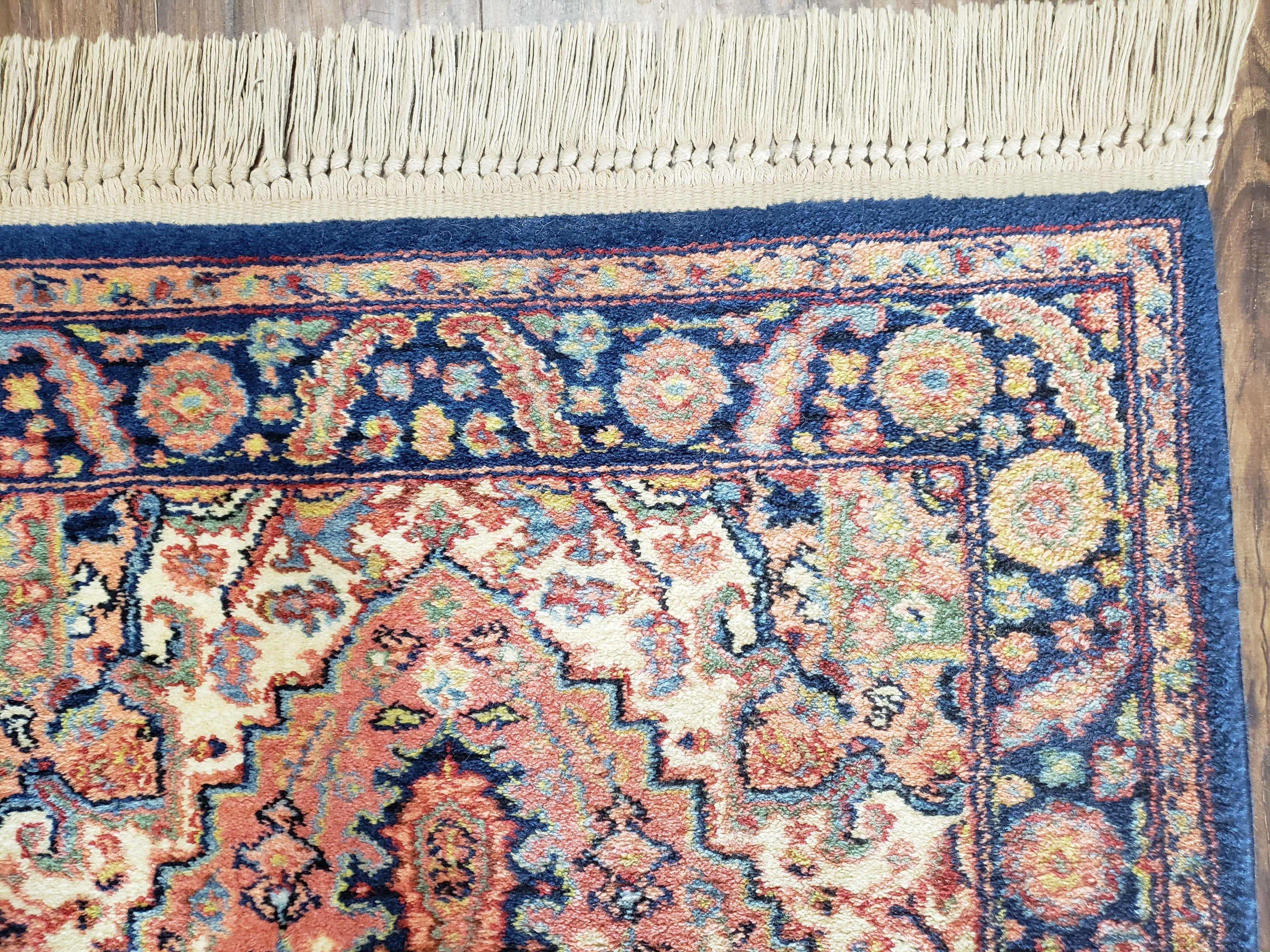 Small Karastan Rug 2.10 x 5, Karastan Heriz #726, Hard to Find Discontinued Original 700 Series, Wool Vintage Heriz Carpet 3x5, Medallion - Jewel Rugs