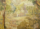 6' 5" X 7' Antique Tapestry French Handmade Aubusson Weave Nature One Of A Kind - Jewel Rugs