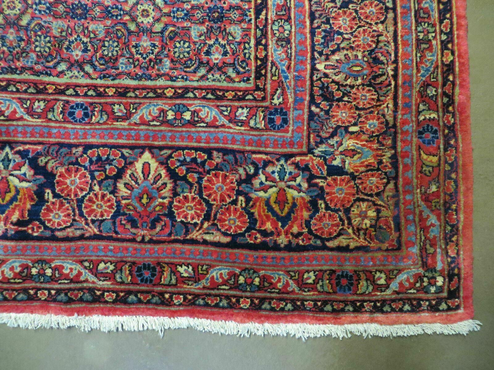 9' X 12' Vintage Fine Handmade Turkish Wool Rug - Jewel Rugs