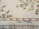 6' X 9' Vintage Handmade Indo Chinese Wool Rug Nice - Jewel Rugs