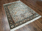 4' X 6' Vintage Handmade Indian Kashmiri Tree Of Life Silk Rug Birds Wow - Jewel Rugs