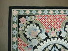 3' X 5' Handmade Savonnerie Aubusson Needlepoint Wool Rug Flat Weave Nice - Jewel Rugs