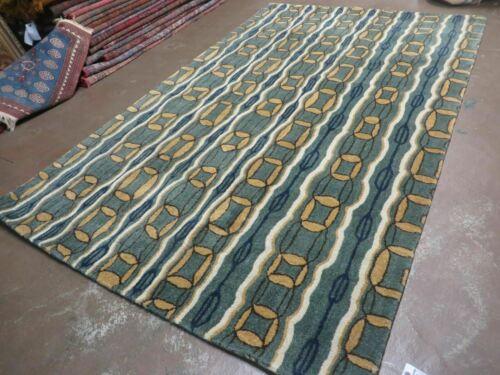 5' X 8' Hand Tufted Modern Contemporary Fay Rug Wool Nice - Jewel Rugs