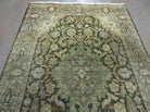 4' X 6' Handmade India Floral Oriental Tea Washed Wool Rug Veg Dyes # M709 Nice - Jewel Rugs