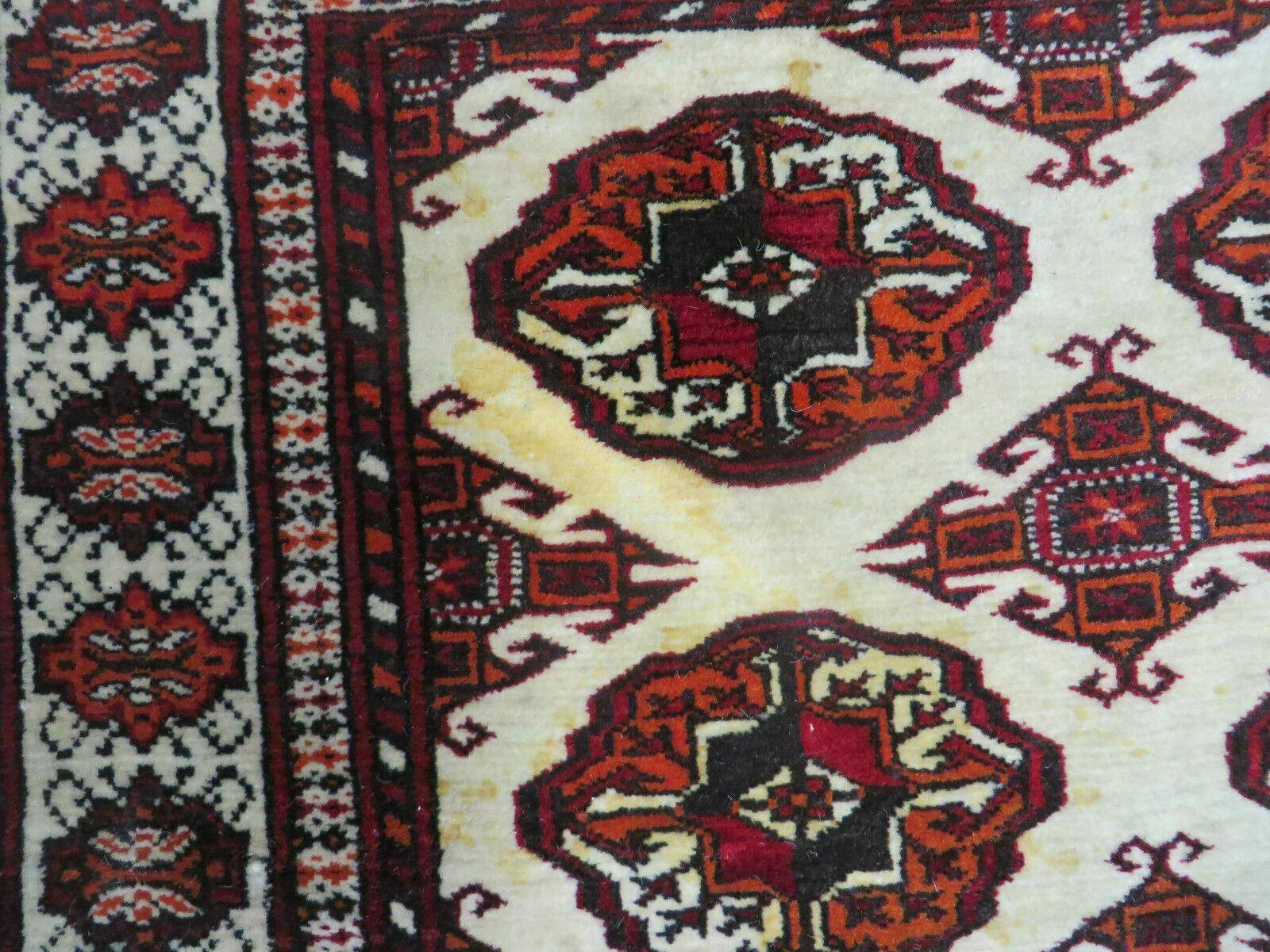 7' X 8' Handmade Finely Knotted Pakistan Turkoman Bokhara Wool Rug Nice - Jewel Rugs