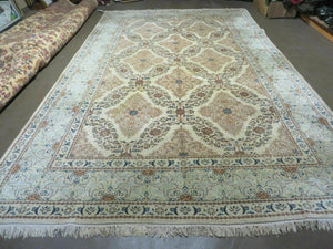 7' X 12' Vintage Handmade Indian Wool Rug Carpet Nice - Jewel Rugs