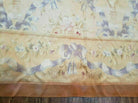 12' X 18' Magnificent Handmade Wool Rug Aubusson Weave Savonnerie Flat Pile - Jewel Rugs