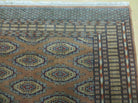 4' 4" X 6' Vintage Handmade Bokhara Turkoman Pakistan Wool Rug Carpet Nice - Jewel Rugs