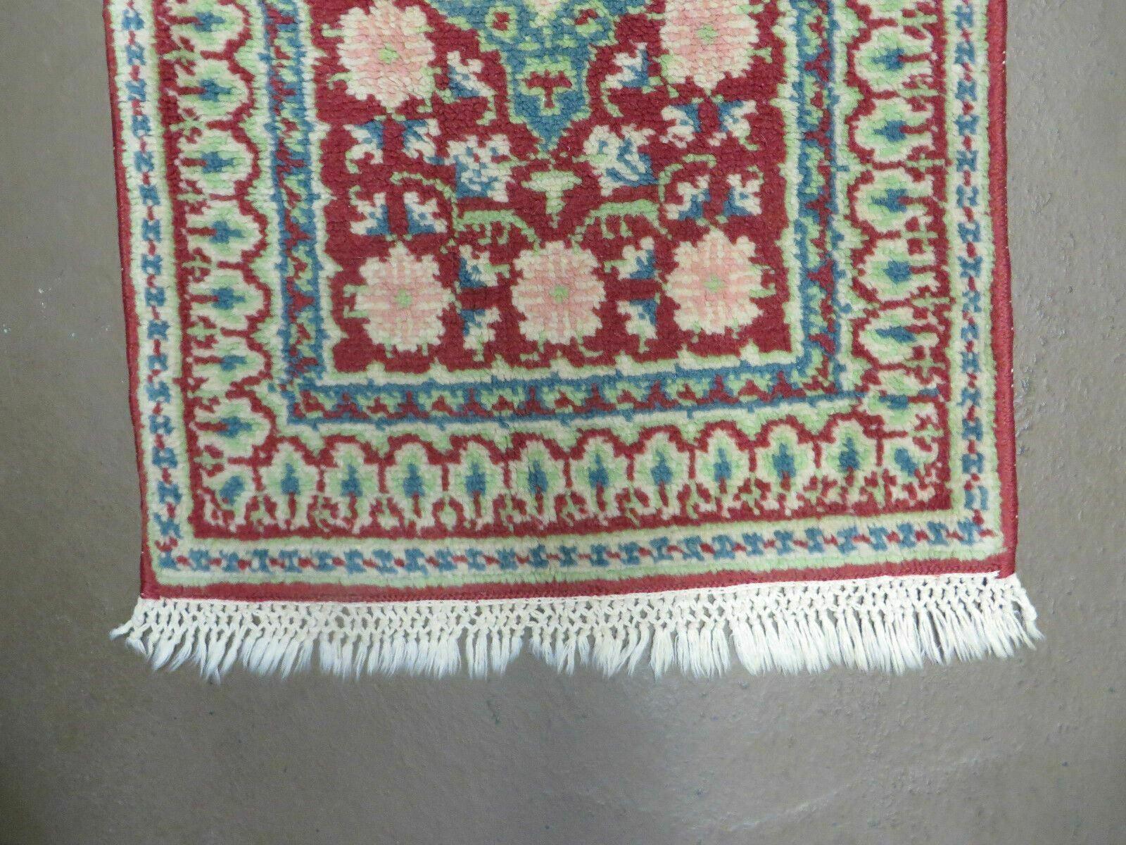 2' X 3' Vintage Handmade Turkish Wool Rug Mat - Jewel Rugs