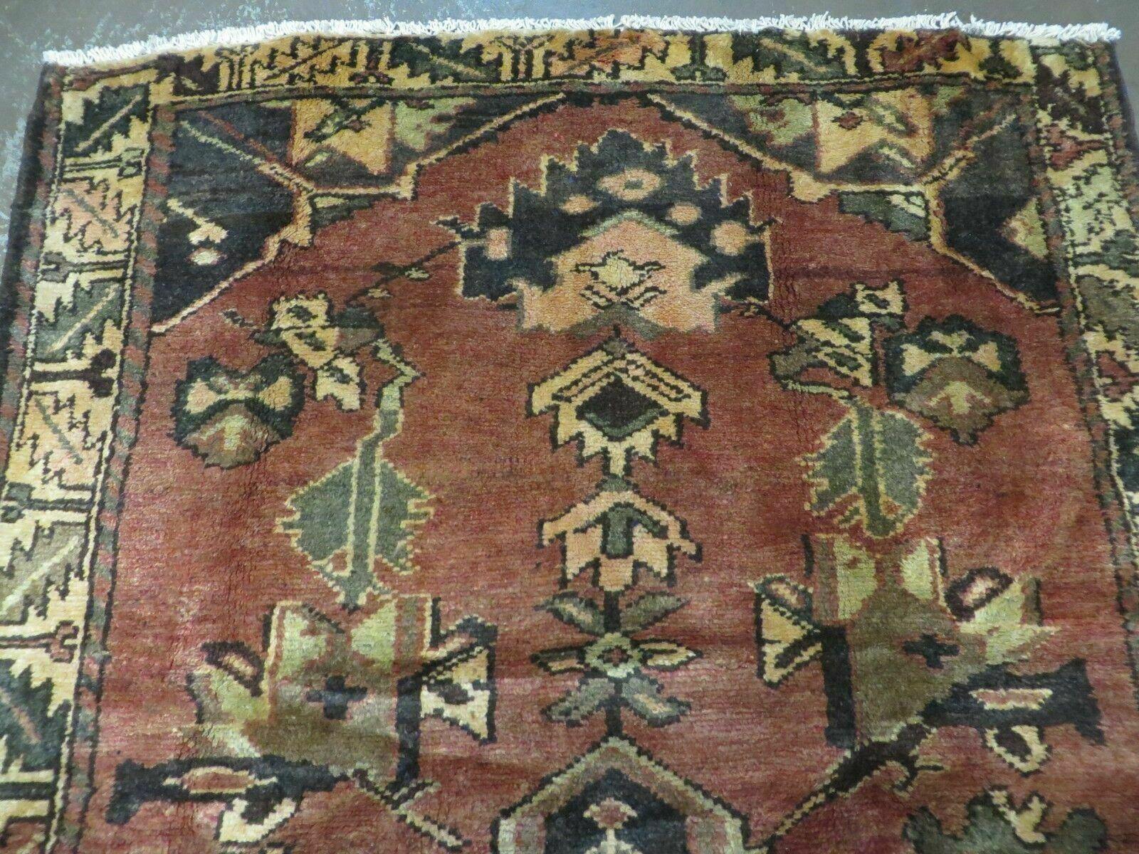 4' X 6' Antique 1920 Handmade Turkish Wool Rug Veg Dye Nice - Jewel Rugs