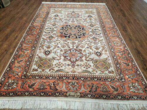 6' X 9' Vintage Romanian European Hand Made Wool Rug Mobarak Signed Nice - Jewel Rugs