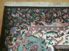 8' X 10' Handmade India Medallion Floral Oriental Wool Rug Carpet Vegetable Dye - Jewel Rugs