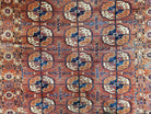 4x7 Antique Yamud Rug Russian Rug Turkoman Rug Fine Weave Rug - Jewel Rugs