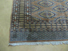 4' 4" X 6' Vintage Handmade Bokhara Turkoman Pakistan Wool Rug Carpet Nice - Jewel Rugs