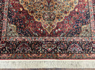 Karastan Rug 5.9 x 9 Medallion Kirman #700/718, Original Karastan Collection 700 Series, Discontinued Wool Karastan Carpet Vintage 6x9 Rug - Jewel Rugs