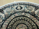 8' X 8' Vintage Handmade Chinese Savonnerie Versailles Pattern Wool Rug Carpet - Jewel Rugs