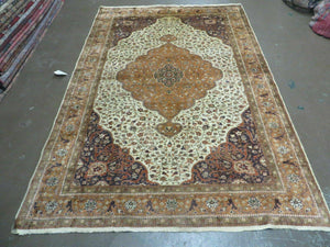 5' X 7' Vintage Handmade Turkish Sivas Silky Wool Oriental Rug Beauty Highly Detailed Traditional Home Décor - Jewel Rugs