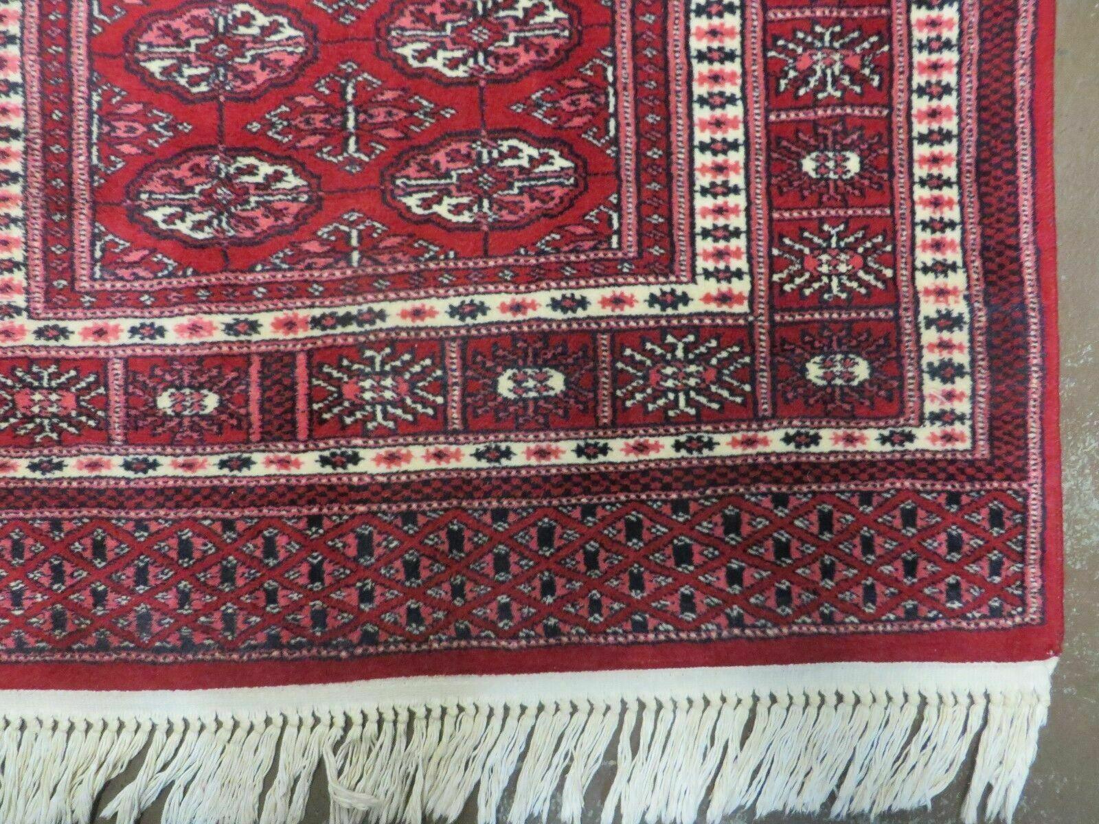 3' X 5' Vintage Fine Handmade Turkoman Bokhara Yamud Rug Carpet Nice - Jewel Rugs