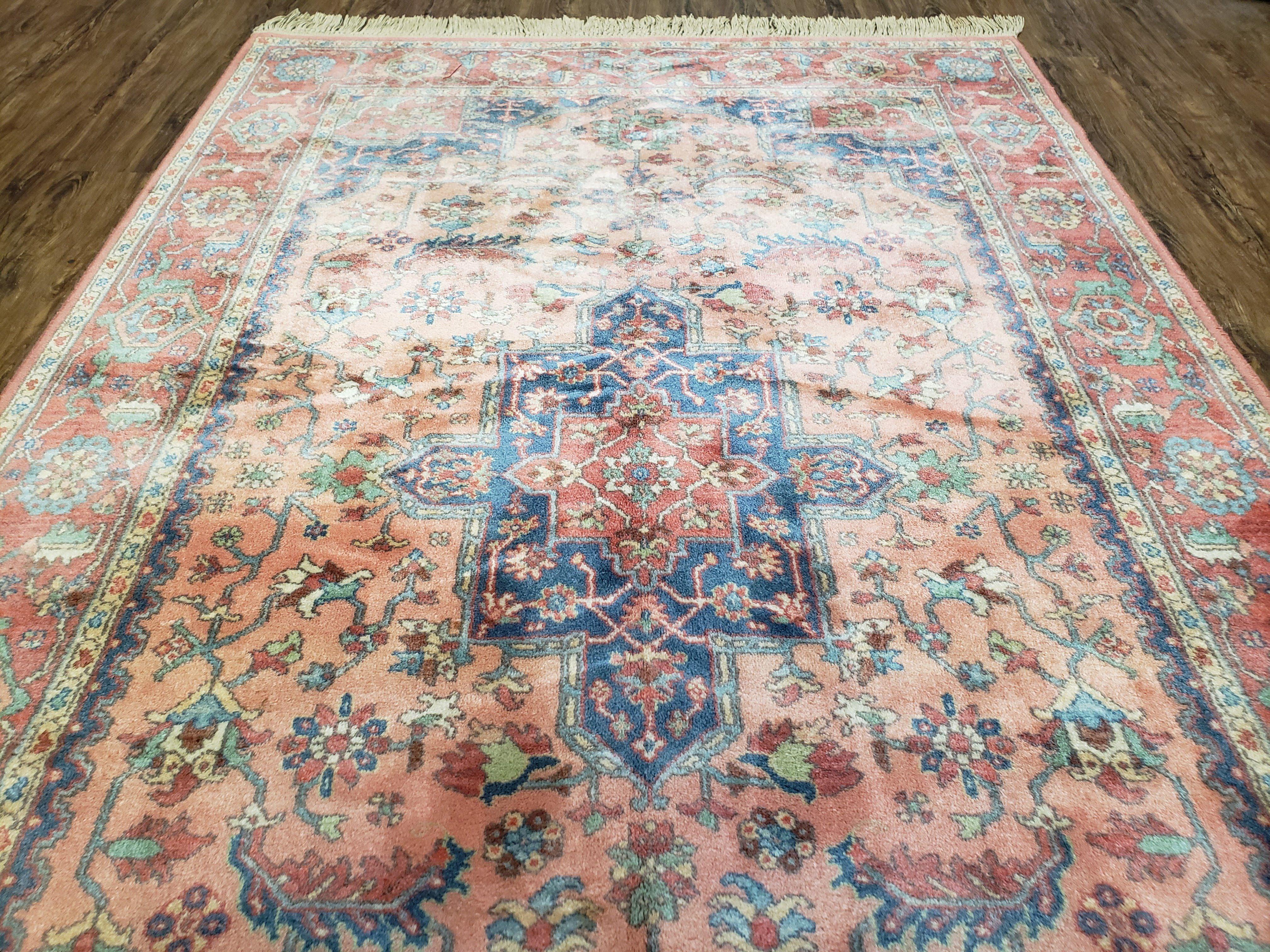 Karastan Rug 5'9" x 9', Karastan Serapi #736, Original 700 Series, Karastan Wool Rug, Vintage Karastan, Discontinued Karastan Carpet, 6x9 - Jewel Rugs