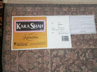 4' 1" X 5' 7" Karastan 500-1125 Black Savonnerie Wool Rug Belgium Kara Shah - Jewel Rugs