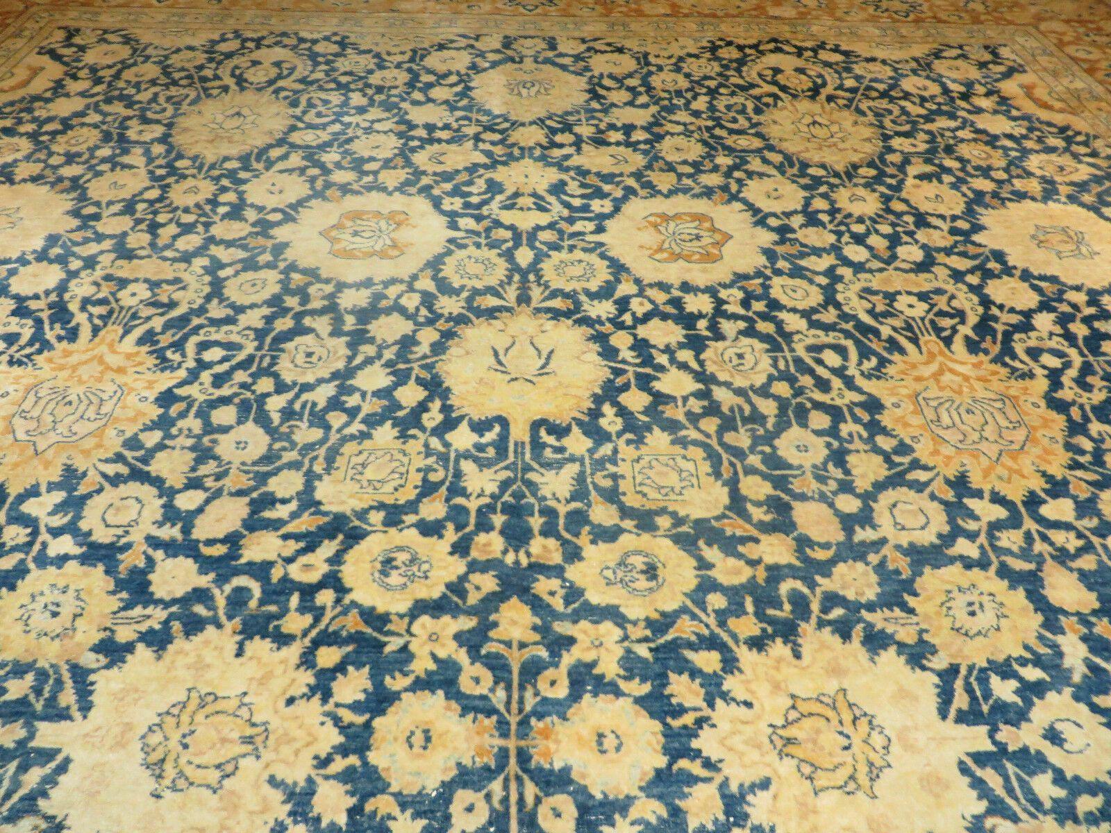 10' X 13' Vintage Handmade Fine Pakistan Wool Rug Carpet XLarge Nice - Jewel Rugs