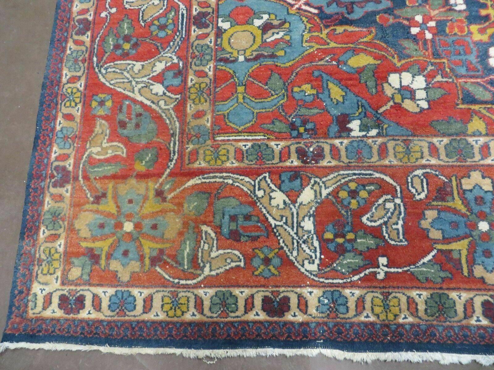 8' X 11' Antique Handmade Fine Turkish Wool Rug Carpet Colorful Nice - Jewel Rugs