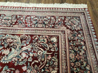 10' X 14' Vintage Handmade Oriental Wool Rug Carpet Organic Wine Red Nice - Jewel Rugs