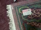 9' X 11' Tufenkian Handmade Tibetan Nepal Wool Rug Magenta Open Field Decorative Soft Rug Wow - Jewel Rugs