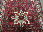 4' X 6' Vintage Handmade Indian Amritsar Wool Rug Vegetable Dyes Red - Jewel Rugs