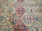 10' X 13' Karastan Kirman Multicolor Panel # 717 American Made Wool Rug Resized - Jewel Rugs