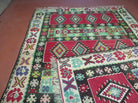 7' X 9' Vintage Turkish Kilim Handmade Flat Weave Wool Rug Veg Dye Nice - Jewel Rugs