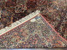 Karastan Multicolor Panel Kirman Rug #717, Wool Karastan Rug 8' 8" x 12', Vintage Multipanel Kirman, Original Karastan Collection 700 Series - Jewel Rugs