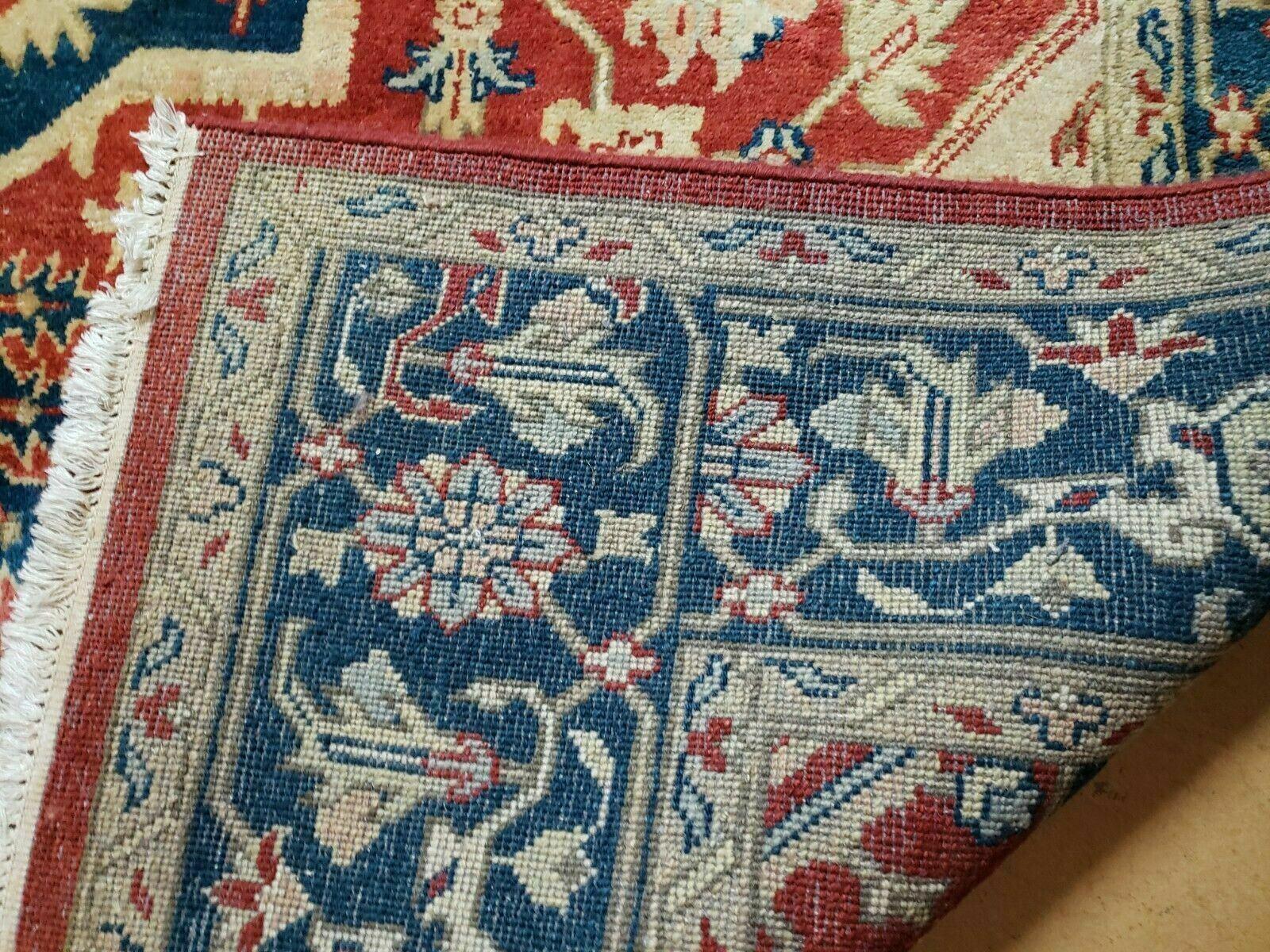 8' X 10' Vintage Handmade Turkish Wool Rug Nice - Jewel Rugs