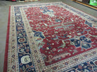 8' x 11' 7" Vintage Power Loomed Couristan European Wool Rug Belgium Forbes Nice - Jewel Rugs