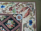 8' X 11' Handmade English Aubusson Needlepoint Wool Rug Shandong Carpet Nice - Jewel Rugs