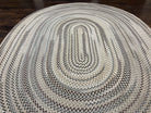 Large Oval Braided Rug 7x9, Multicolor, Vintage Braided Rug, American Rug, Large Oval Carpet, Contemporary Rug, American Braided Rug 7 x 9 - Jewel Rugs