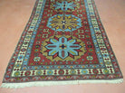 4' X 6' Vintage Handmade Caucasian Shirvan Russian Armenian Wool Rug Colorful - Jewel Rugs