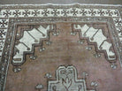 4' X 6' Antique Handmade Turkish Sparta Wool Rug Veg Dyes Brown Nice - Jewel Rugs