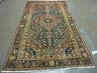 4' X 7' Antique Handmade Turkish Wool Rug Vegy Dyes - Jewel Rugs