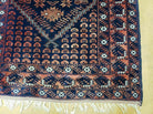 3' 4" X 5' 6" Vintage Handmade Pakistan Balouchi Balouch Tribal Wool Rug Nice - Jewel Rugs